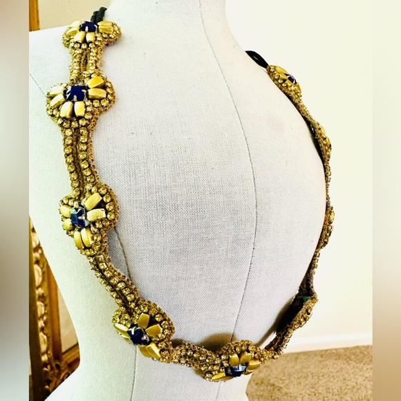 Vintage DEEPA GURNANI Bejeweled Headband - Picture 7 of 17